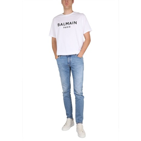 balmain t-shirt with logo