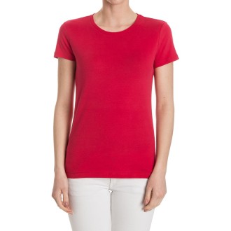 Majestic - Cotton T-shirt Red