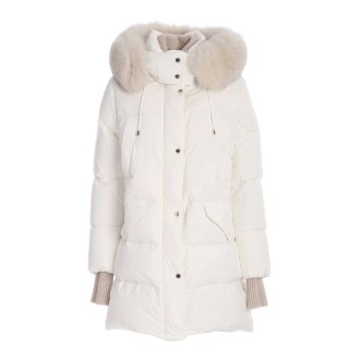 Moorer - Down jacket White