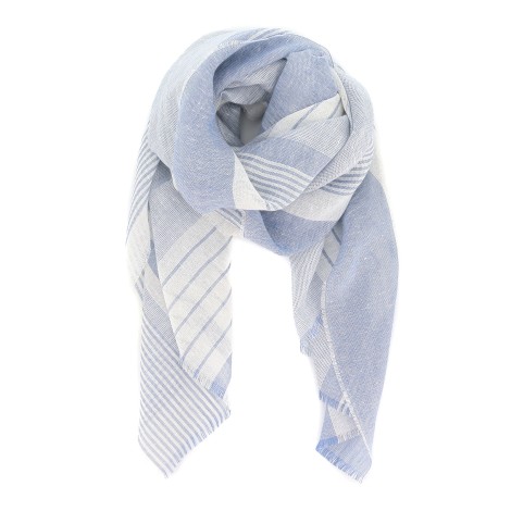 Max Mara - Capra Stole Light blue