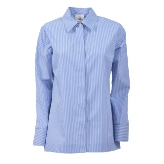 Eleven88 - Shirt Rigata blu