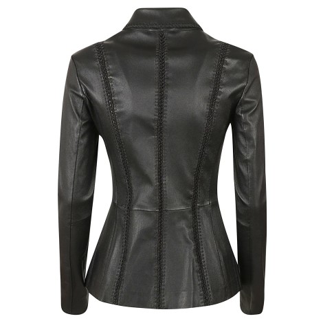 Desa - Leather Jacket Black