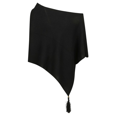 Eleven88 - Poncho in Cashmere Black