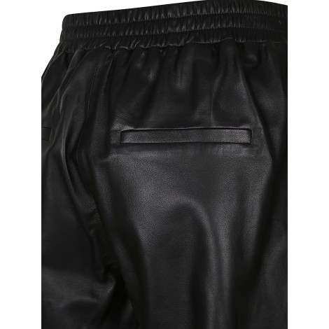 Arma - Pantalone in Pelle Black