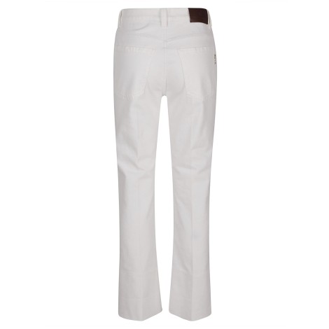 jeans bordo alto White