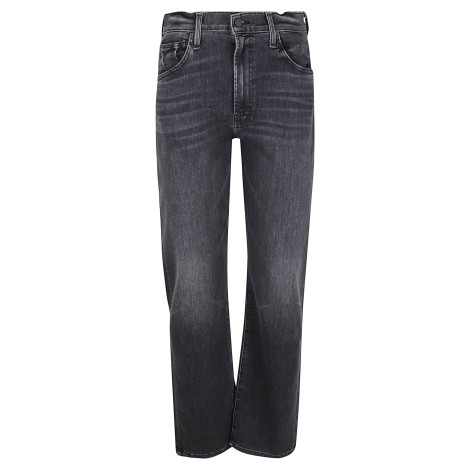 Mother - Jeans The Ditcher Zip Ankle Black