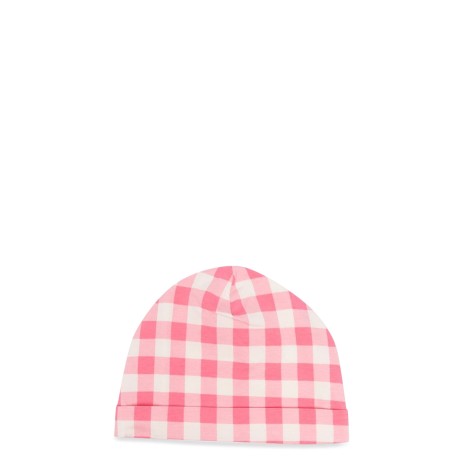 mini rodini gingham check aop beanie