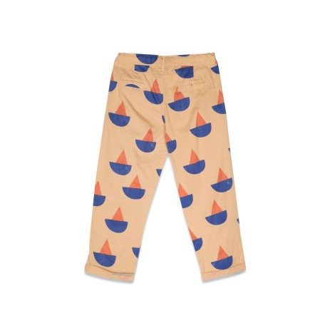 bobo choses sail boat all over chino pants