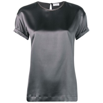 Brunello Cucinelli Short Sleeve Crew-Neck T-Shirt