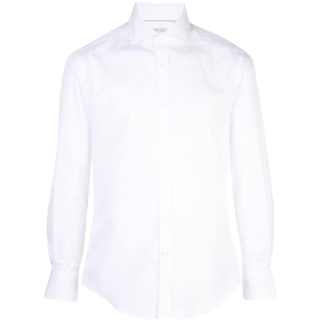 Brunello Cucinelli Slim Fit Shirt With Spread Collar