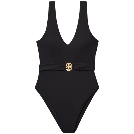 Tory Burch `Miller Plunge` One-Piece