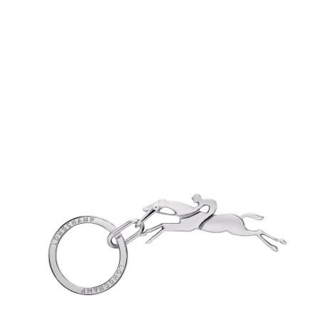 Longchamp `Metal Horse` Key Ring