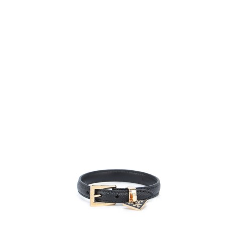 Prada Saffiano Leather Bracelet