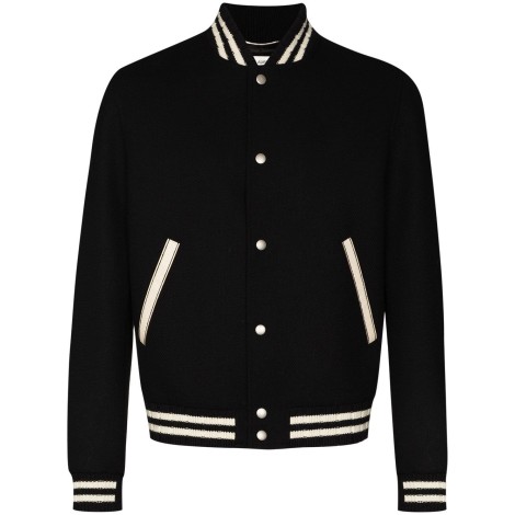 Saint Laurent `Saint Laurent Teddy` Varsity Jacket