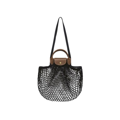 Longchamp `Le Pliage Filet` Large Mesh Bag