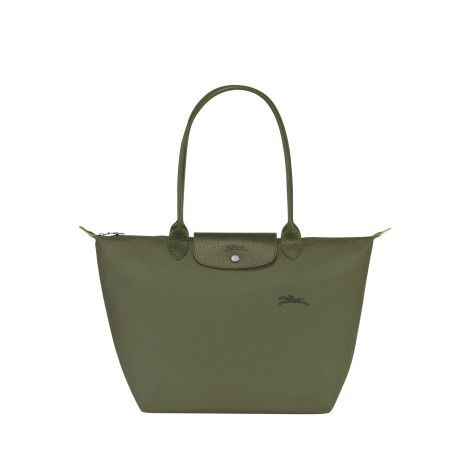 Longchamp `Le Pliage Green` Large Tote Bag