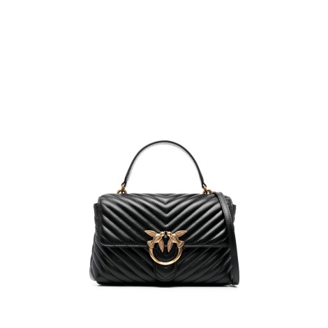 Pinko Classic `Lady Love Puff Chevron` Handbag