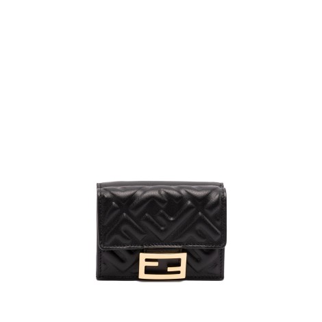 Fendi `Baguette` Micro Trifold Wallet