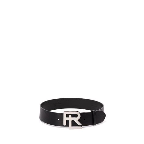 Ralph Lauren `Rl Vachetta` Leather Wide Belt