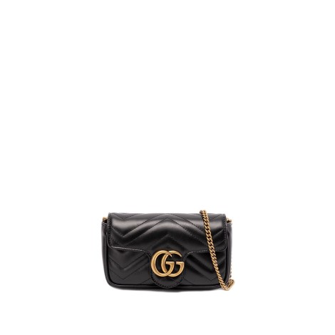 Gucci `Gg Marmont` Super Mini Bag