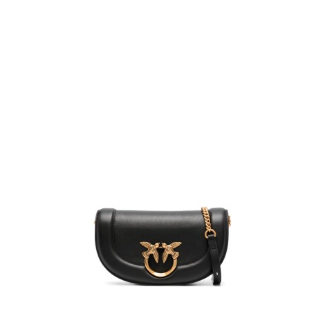 Pinko `Round Click Baguette` Mini Shoulder Bag