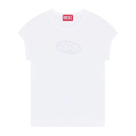 Diesel `T-Angie` T-Shirt With `Peekaboo` Logo