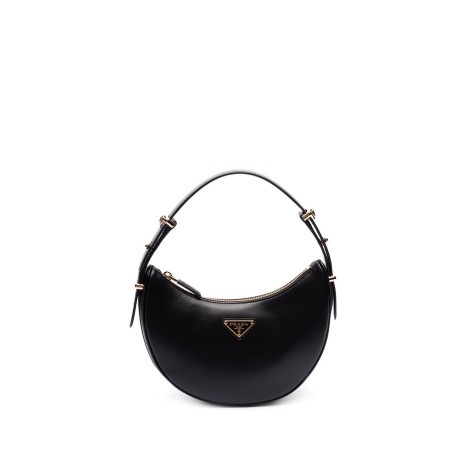 Prada `Arqué` Leather Shoulder Bag