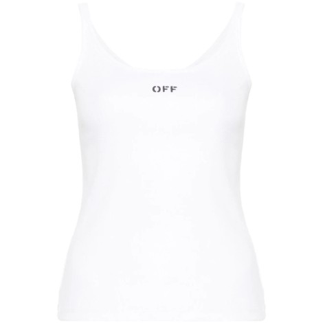 Off White `Off Stamp` Tank Top