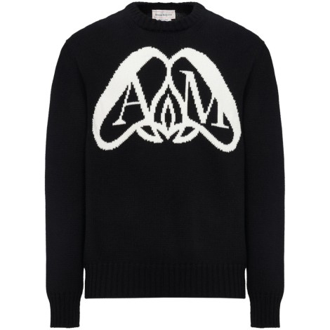 Alexander McQueen `Half Seal Logo` Sweater