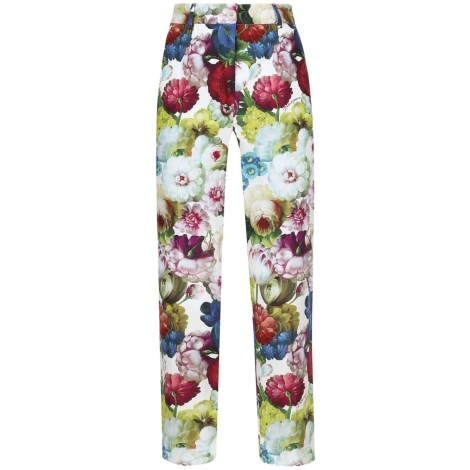 Dolce & Gabbana `Flower Power` Cropped Pants