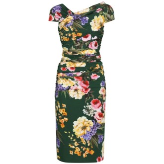 Dolce & Gabbana `Flower Power` Midi Dress