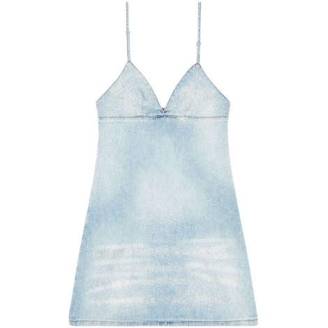 Diesel `De-Ver-S` Denim Mini Dress