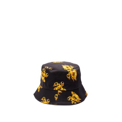 Palm Angels `All Burning Monogram` Bucket Hat