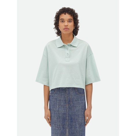 Bottega Veneta Cropped Polo Shirt