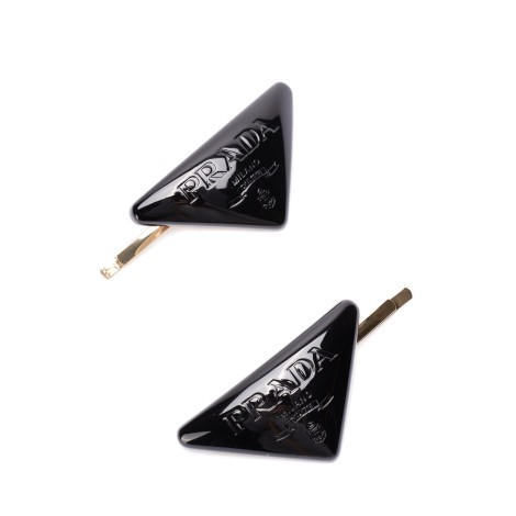 Prada Metal Hair Clips