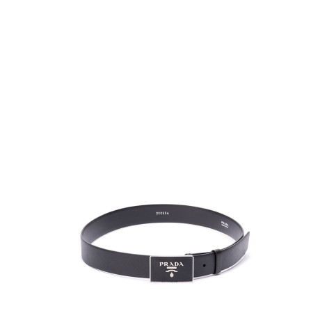 Prada Saffiano Leather Belt