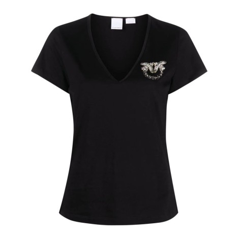 Pinko `Turbato` V-Neck T-Shirt