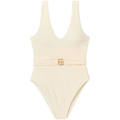 Tory Burch `Miller Plunge` One-Piece