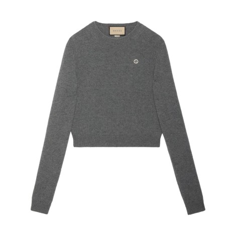 Gucci Knit Crew-Neck Sweater