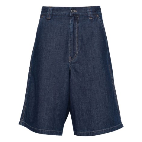 Prada Washed Denim Bermuda