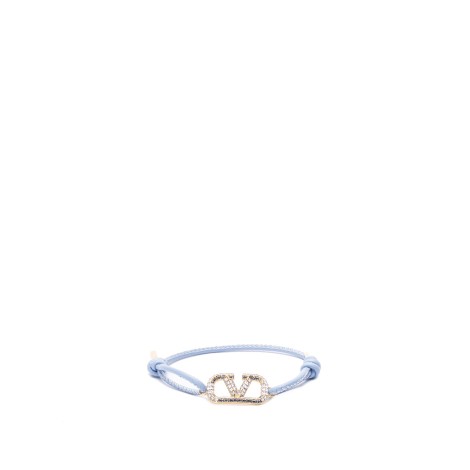 Valentino Garavani `Vlogo Signature Strass` Bracelet