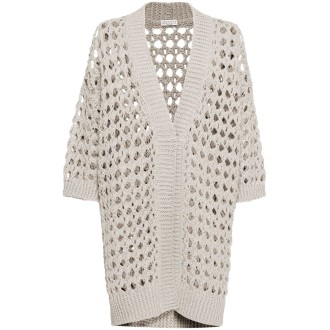 Brunello Cucinelli Mesh Cardigan