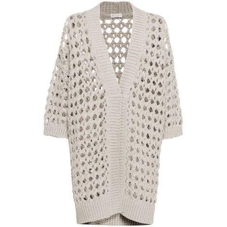 Brunello Cucinelli Mesh Cardigan