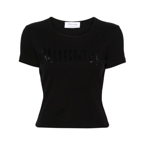 Blumarine Cropped T-Shirt