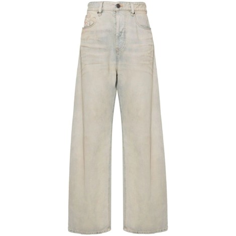 Diesel `1996 D-Sire` 5-Pocket Wide Leg Jeans