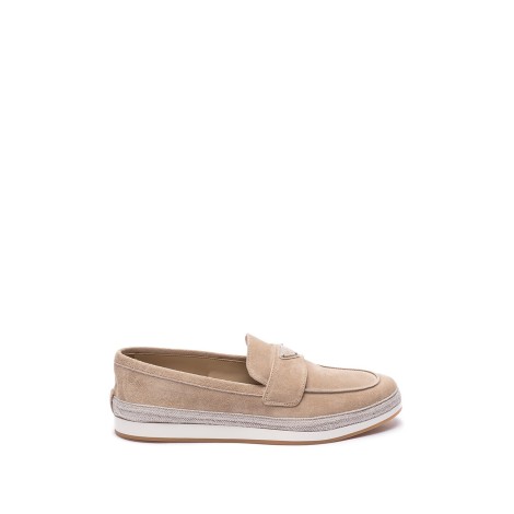 Prada Suede Slip-Ons