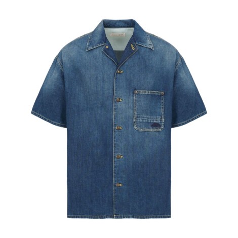 Alexander McQueen Hawaiian Denim Shirt