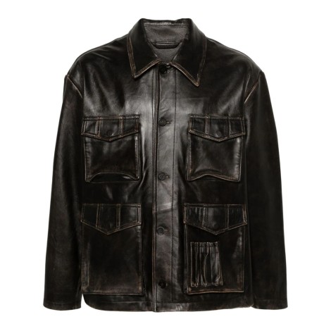 Golden Goose `Journey` Leather Jacket