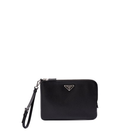 Prada Saffiano Leather Pouch