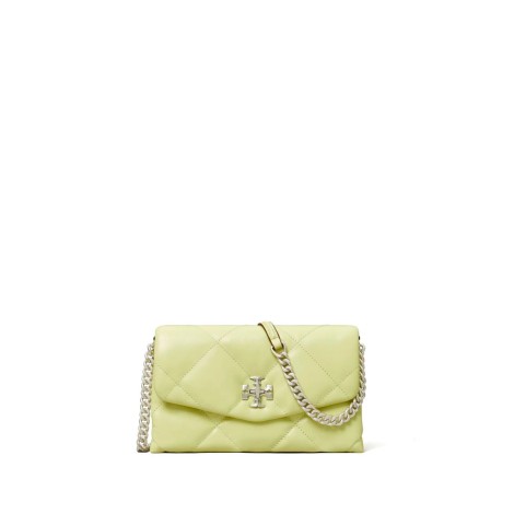 Tory Burch `Kira Diamond Quilt` Chain Wallet